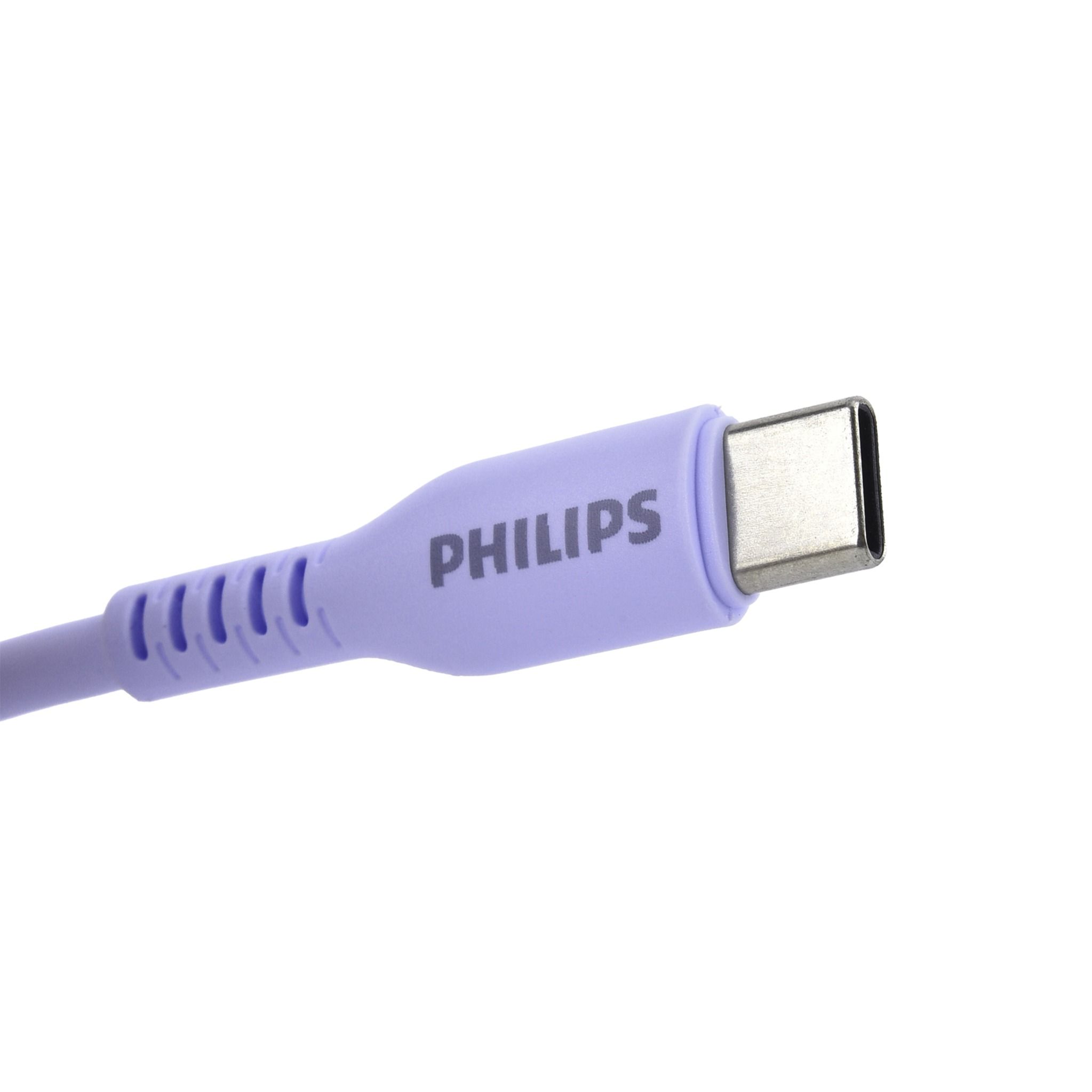  Cáp sạc Philips DLC8601 Type - C to Type - C (USB 2.0), 1.2M, Max 60W 