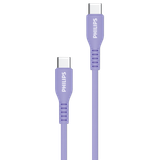  Cáp sạc Philips DLC8601 Type - C to Type - C (USB 2.0), 1.2M, Max 60W 