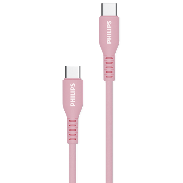  Cáp sạc Philips DLC8601 Type - C to Type - C (USB 2.0), 1.2M, Max 60W 