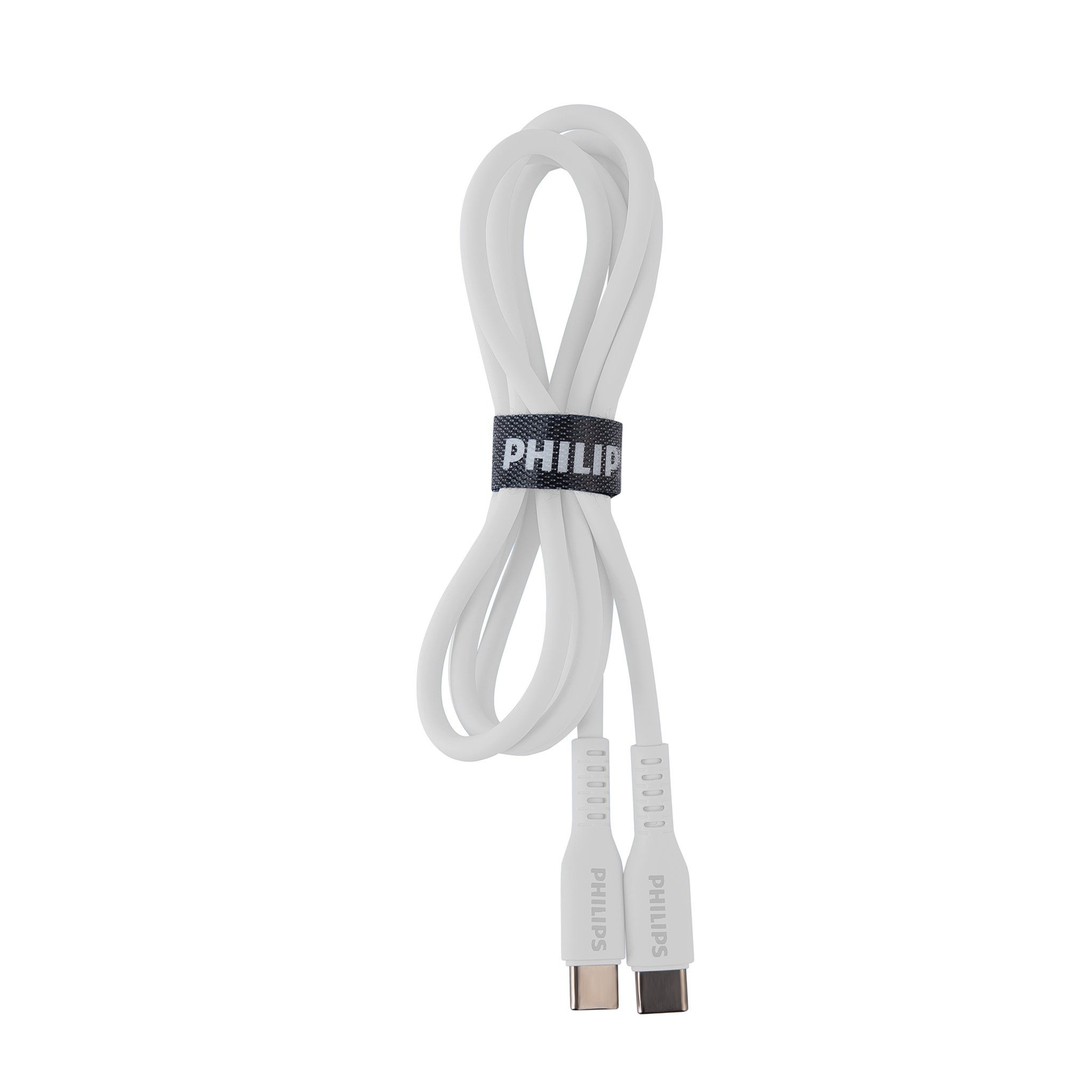  Cáp sạc Philips DLC8601 Type - C to Type - C (USB 2.0), 1.2M, Max 60W 