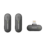  Bộ micro không dây cài áo Philips DLM9002L kết nối cổng Lighting (1 Receiver + 2 Mic) 