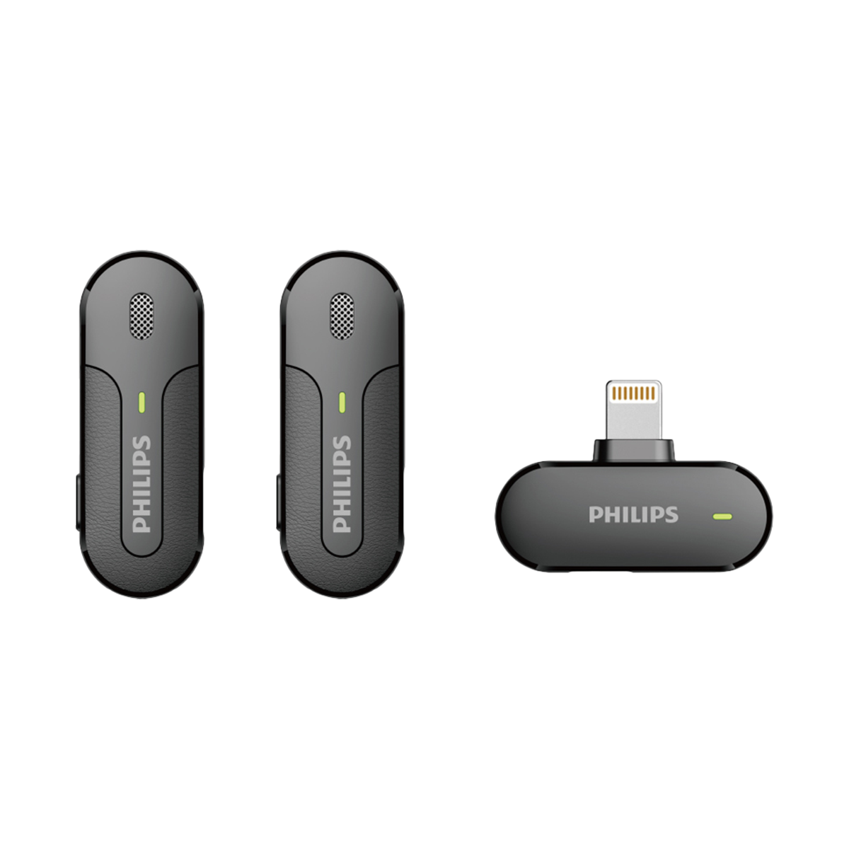  Bộ micro không dây cài áo Philips DLM9002L kết nối cổng Lighting (1 Receiver + 2 Mic) 