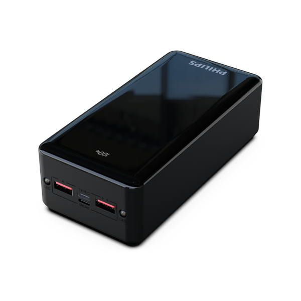  Pin dự phòng Philips DLP9693 kèm cáp 30.000mAH PD18W, QC3.0 