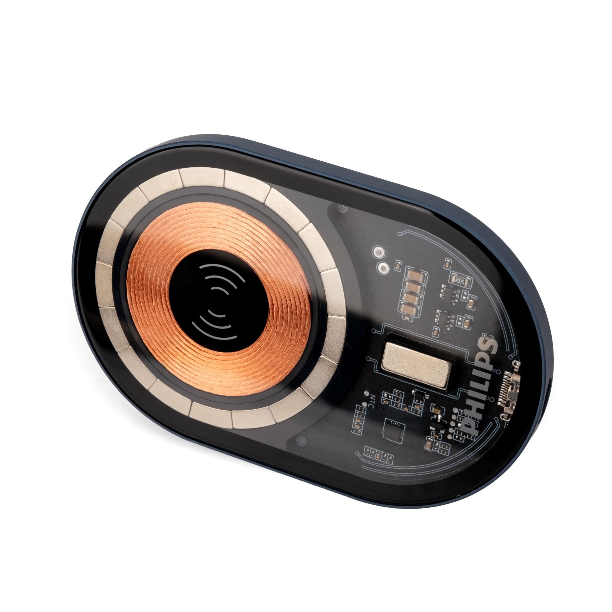  Giá đỡ kèm sạc không dây Philips DLP9719 dùng trên ô tô 