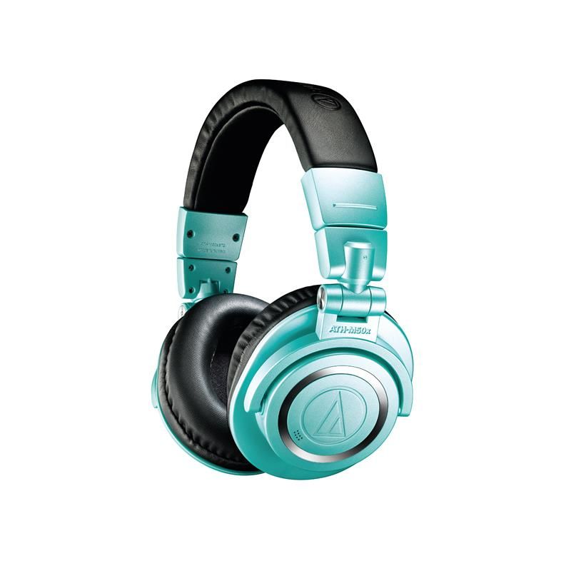  [Phiên bản giới hạn] Tai nghe Bluetooth choàng đầu Audio-Technica ATH-M50xBT2 Ice Blue 
