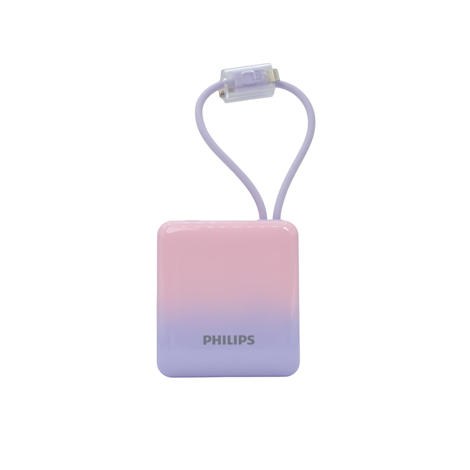  [New] Pin sạc dự phòng nhỏ gọn 10.000mAh Philips DLP2713 - Kèm cáp Type-C và Lightning 