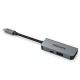  Hub Philips SWV6113G 3 in 1 USB-C to HDMI, USB, PD 
