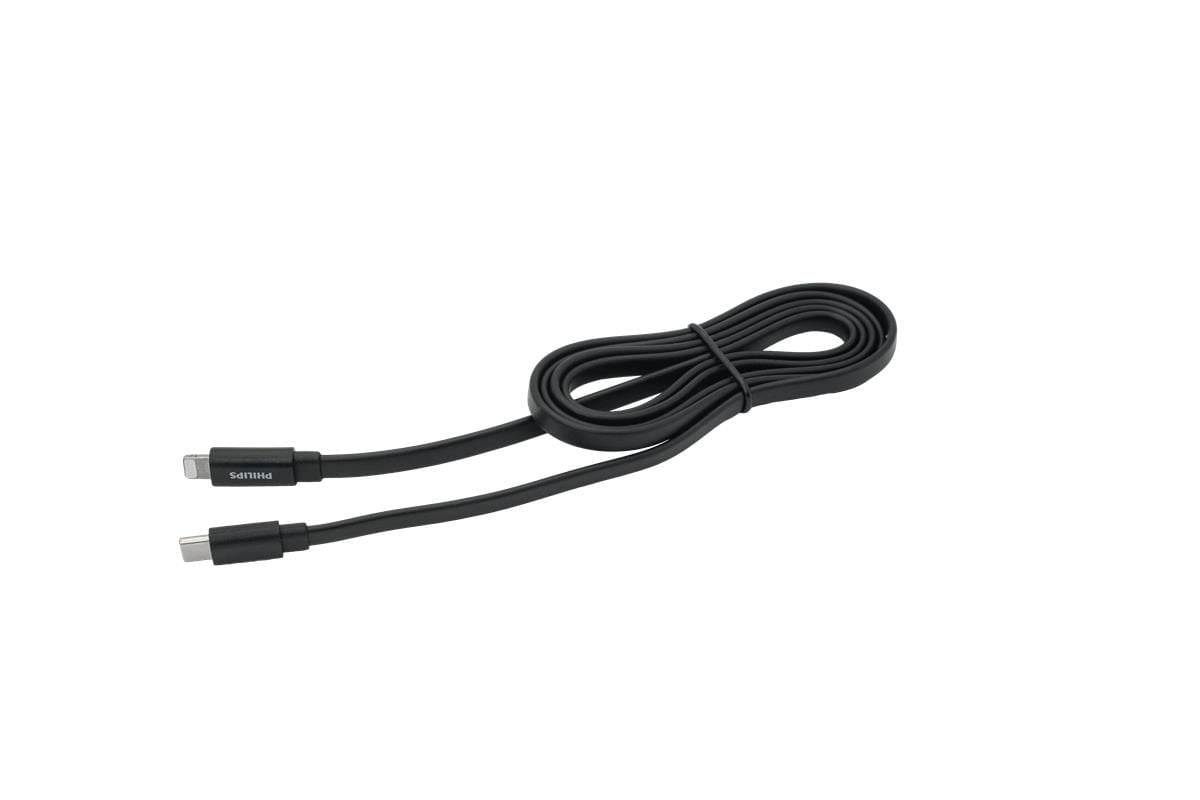  Cáp sạc Philips DLC9543 Type C to Lightning, Chuẩn MFI, 1.2M 