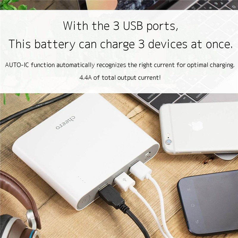  Pin sạc dự phòng cheero Power Plus 3 Premium 20100 mAh CHE-062 