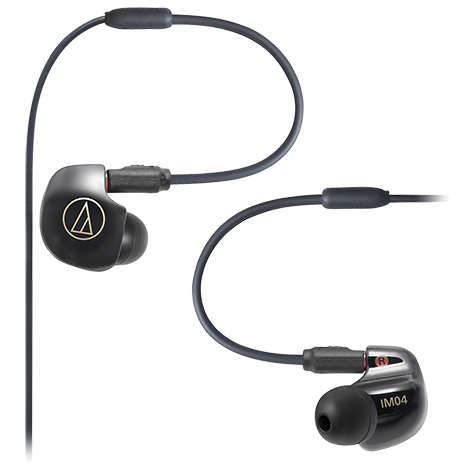  Tai nghe Audio-Techncia In-ear chuyên nghiệp quad Balanced Armature driver ATH-IM04 