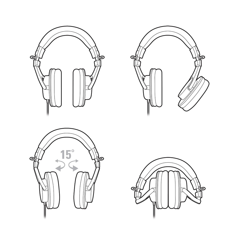  Tai nghe Audio-Technica Professional Hifi ATH-M30x 
