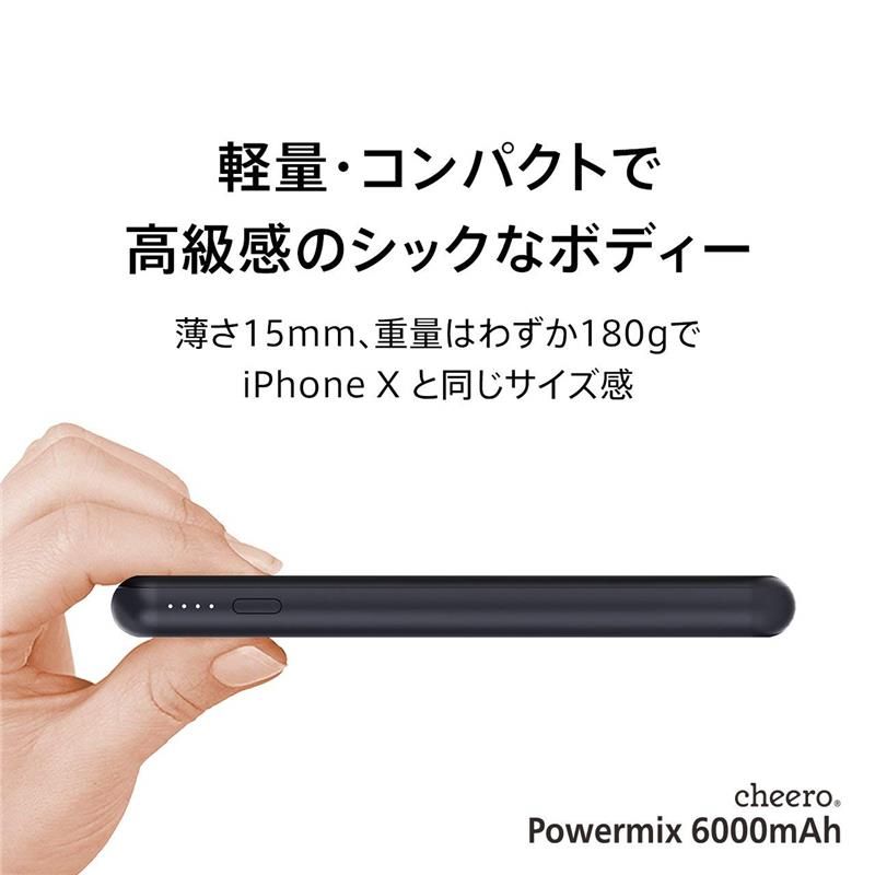  Pin sạc dự phòng cheero Powermix 6000 mAh CHE-098 