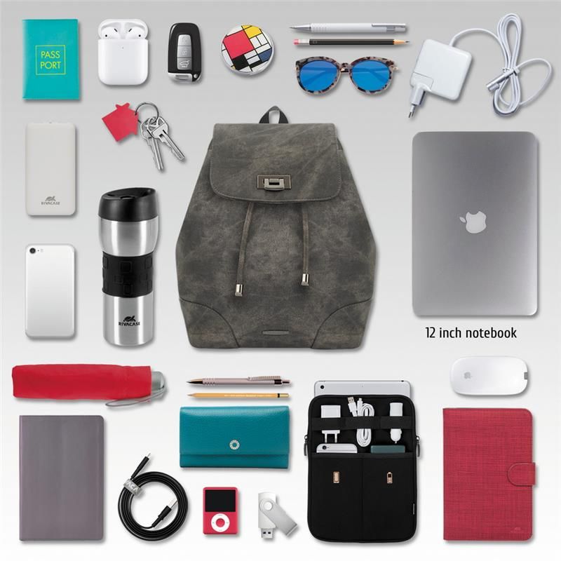  Ba lô Rivacase 8912 dành cho Laptop 10 - 12inch 