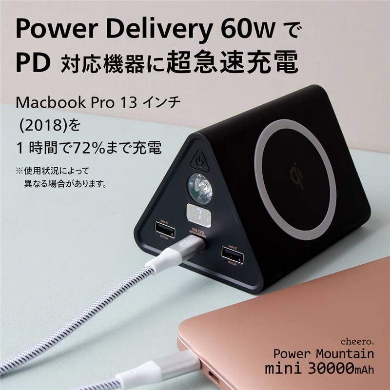  Pin sạc dự phòng cheero Power Mountain mini 30000mAh CHE-111 