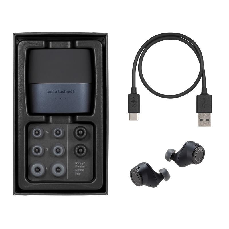  Tai nghe True Wireless chống ồn chủ động ANC QuietPoint® Audio-Technica ATH-ANC300TW 