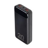  Pin sạc dự phòng Rivacase VA2580 20000mAh QC/PD 20W, LCD 