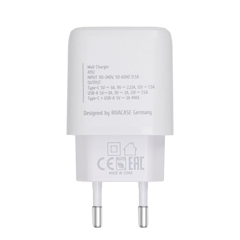  Củ Sạc Rivacase PS4192 W00 Power Delivery 20W 