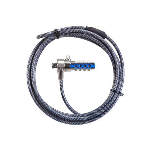  Dây cáp khoá laptop PA410BX - DEFCON® Resettable T-Lock Combo Cable Lock Polybag 