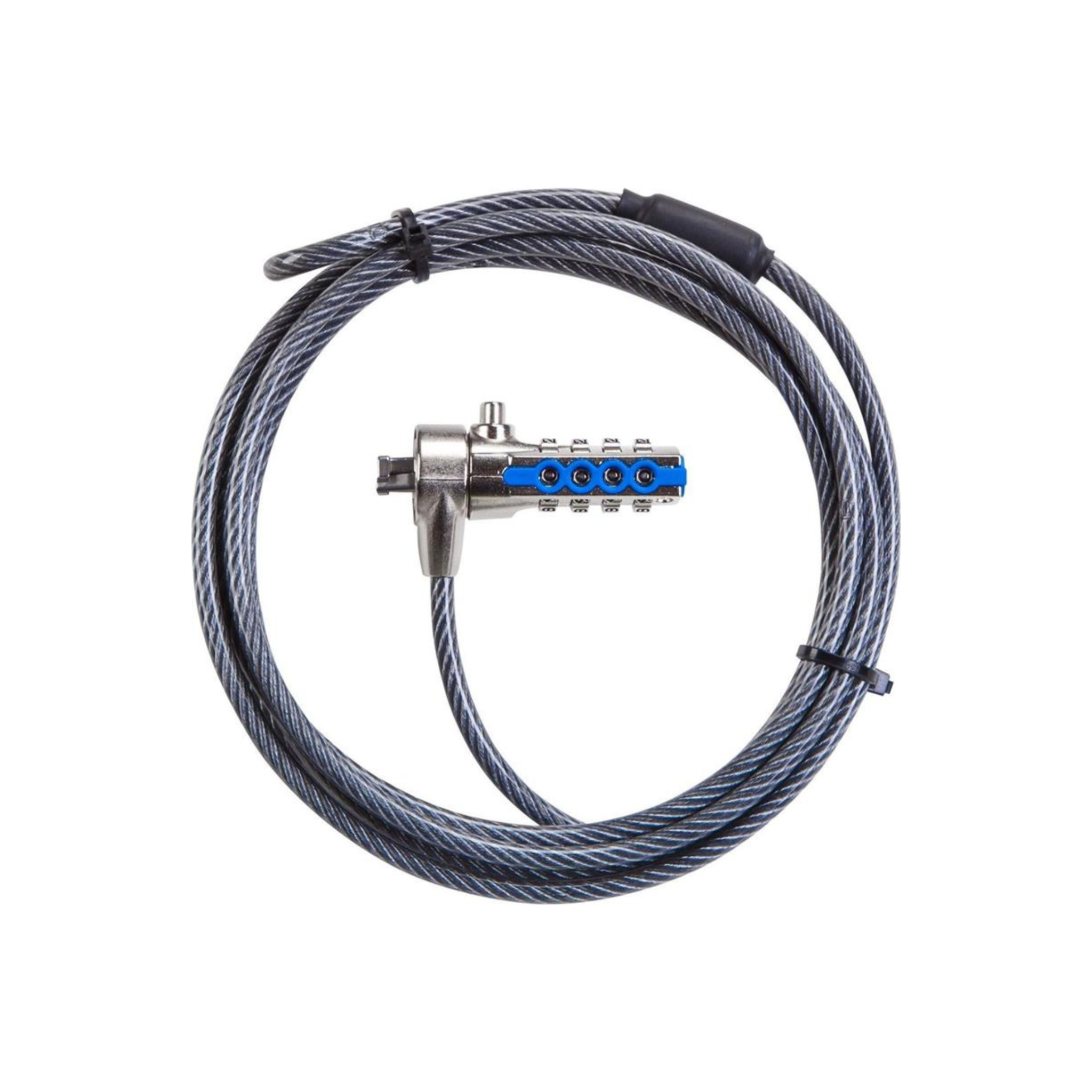  Dây cáp khoá laptop PA410BX - DEFCON® Resettable T-Lock Combo Cable Lock Polybag 