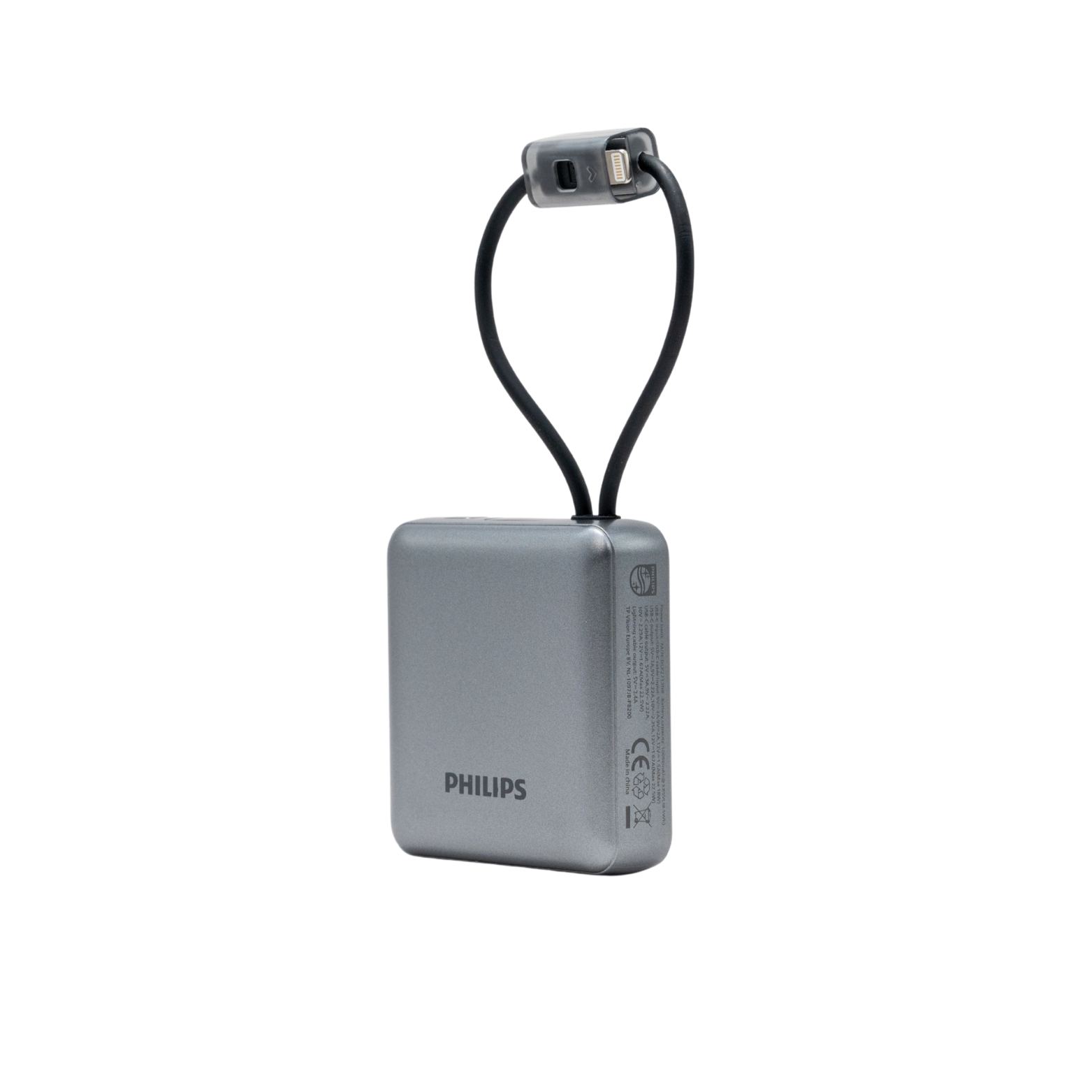  [New] Pin sạc dự phòng nhỏ gọn 10.000mAh Philips DLP2713 - Kèm cáp Type-C và Lightning 