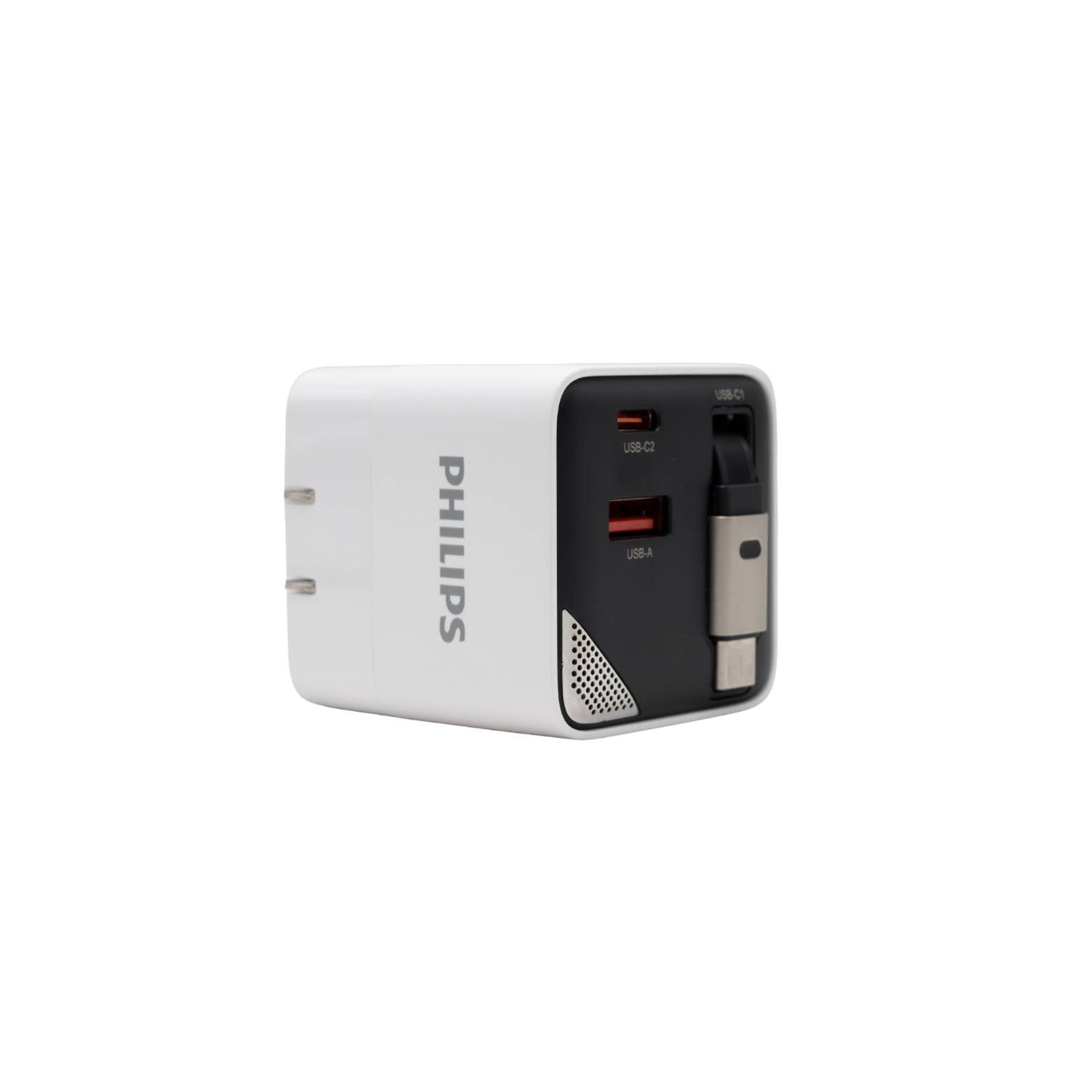  [New] Củ sạc nhanh Philips DLP6335 PD65W - Tích hợp dây kéo dài Type C tiện lợi 