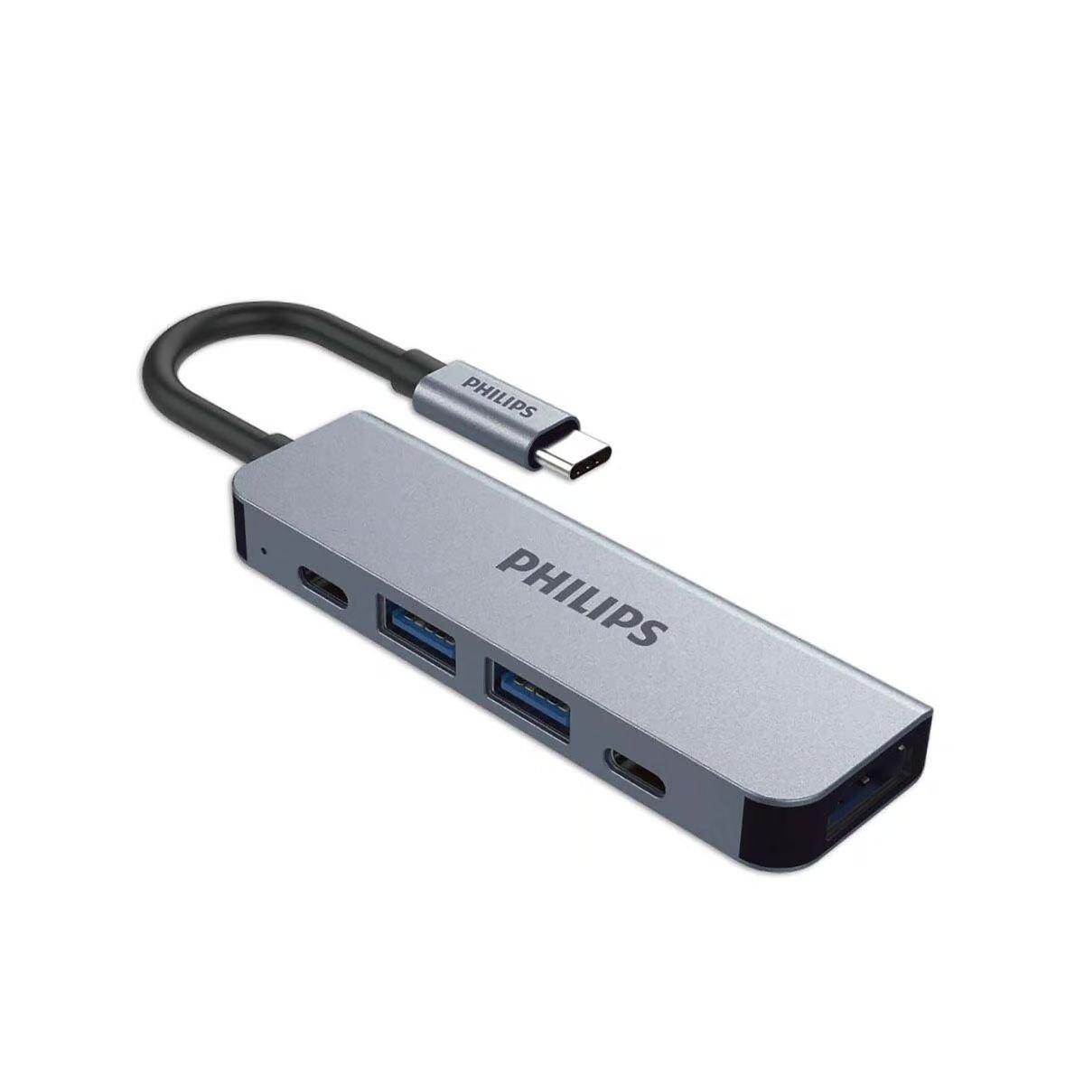  Hub Philips SWV6115G 5 in 1 USB C to HDMI+USB+PD 