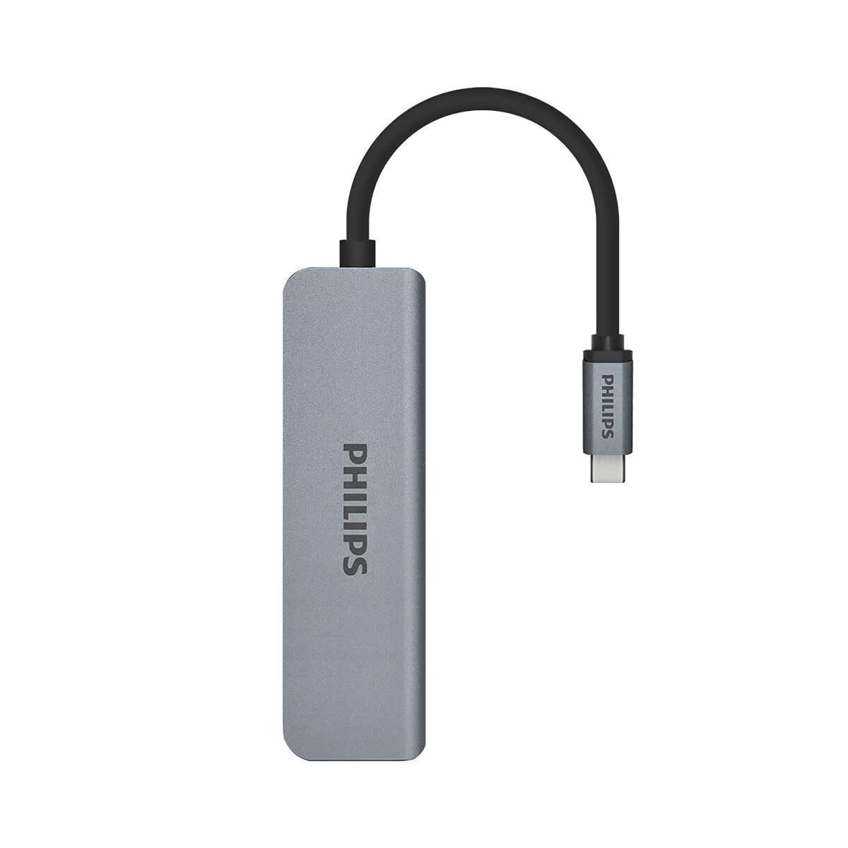  Hub Philips SWV6115G 5 in 1 USB C to HDMI+USB+PD 