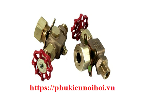 Water gauge glass valves w/Ball Check
