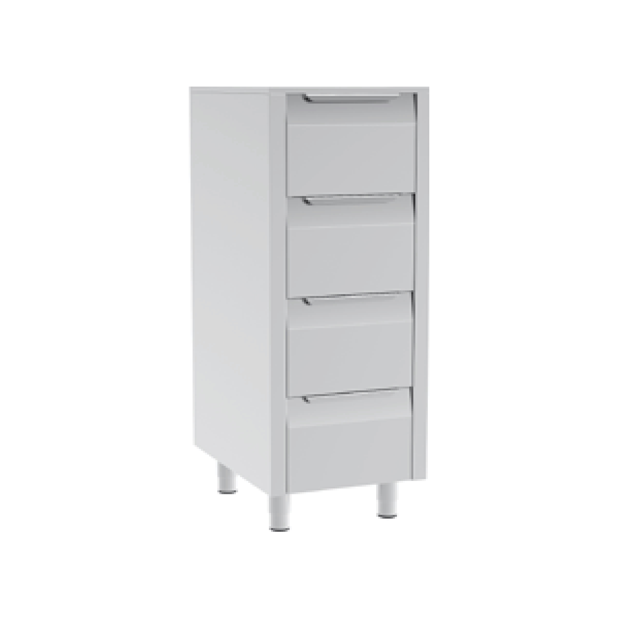  Tủ hồ sơ 4 ngăn kéo H1400mm 