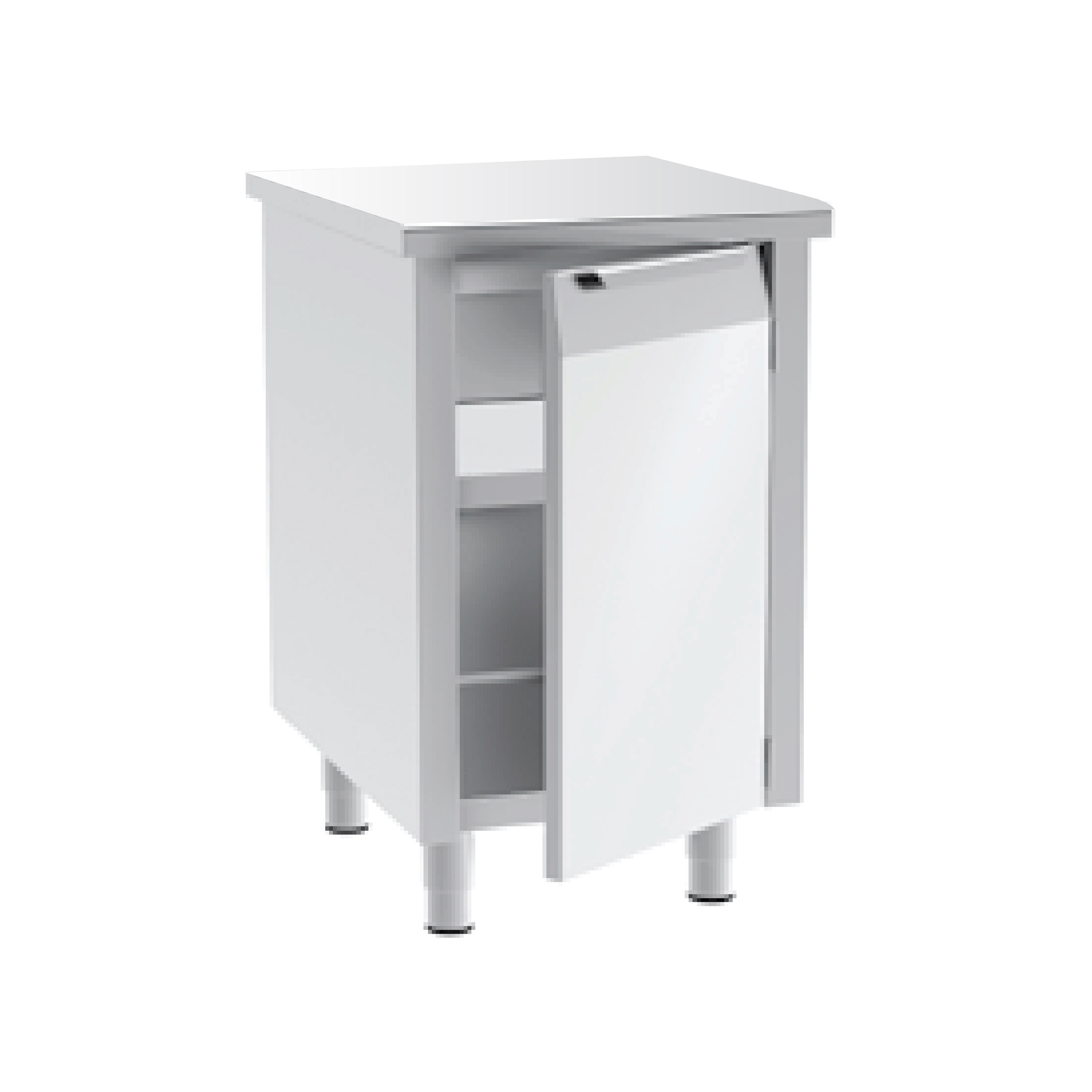  Bàn làm việc 1 cửa bản lề (có gờ chắn) 