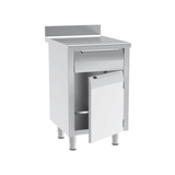  Tủ làm việc cửa mở 1 ngăn kéo (có gờ chắn) 