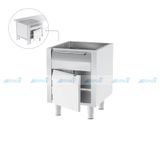  Tủ dưới bàn 1 ngăn kéo và 1 cửa bản lề 