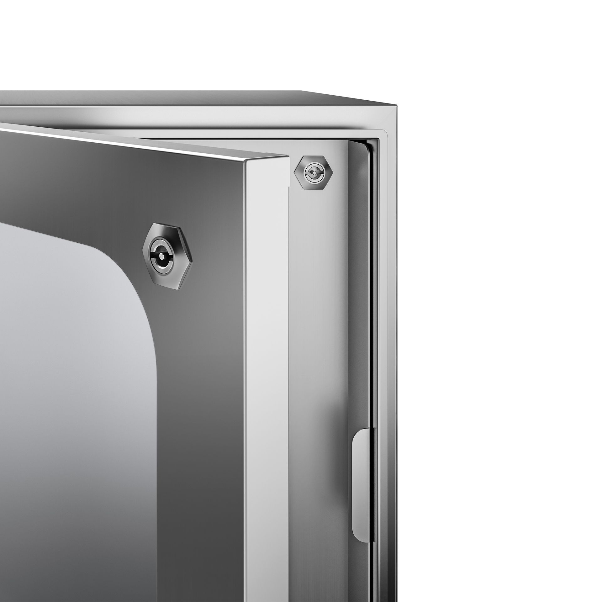  Tủ điện treo tường 1 lớp, cửa kính 