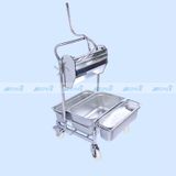  Xe đẩy vệ sinh phòng sạch kiểu 3 thùng CT03N 