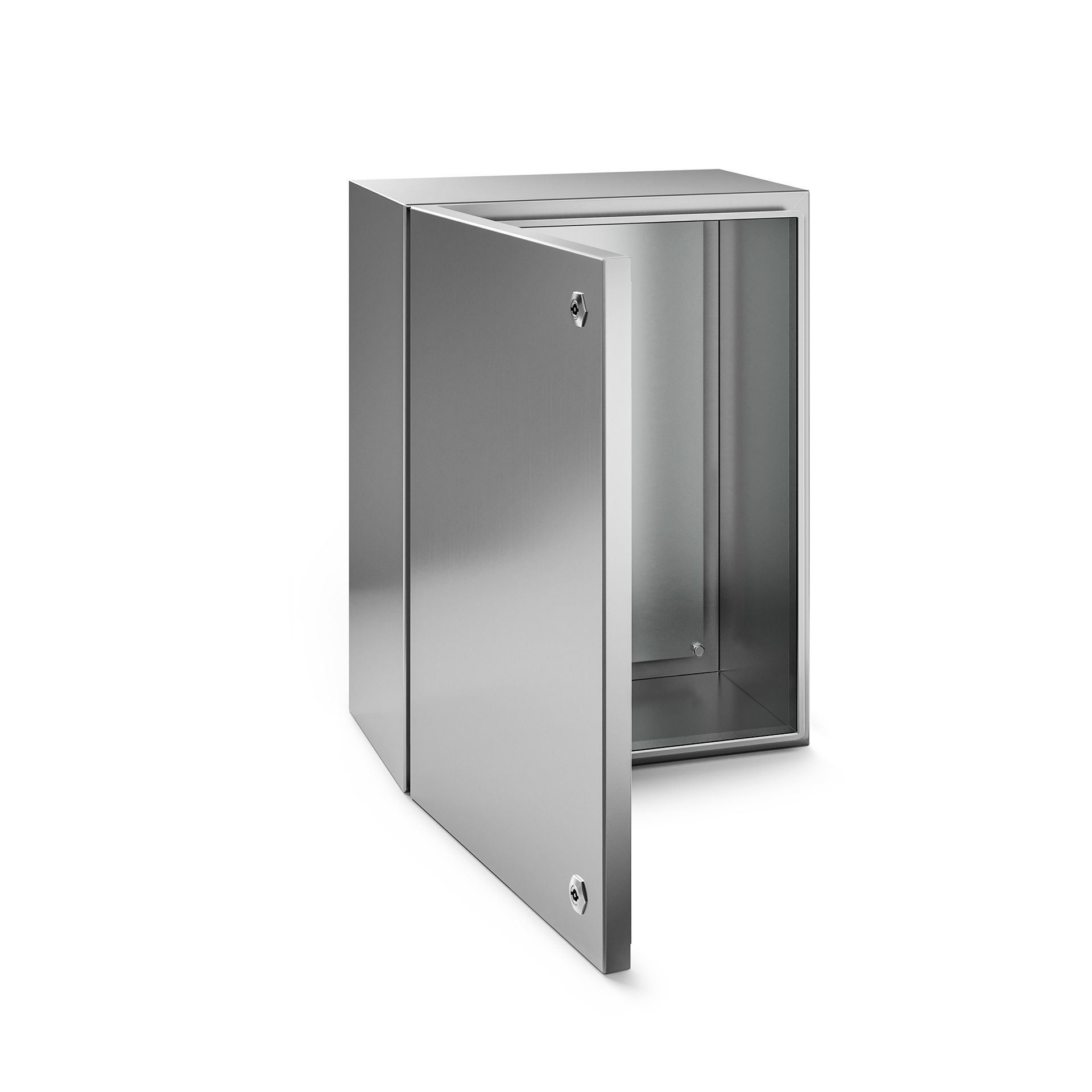  Tủ điện inox 2 lớp, cửa kín 