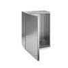 Tủ điện inox 2 lớp, cửa kín