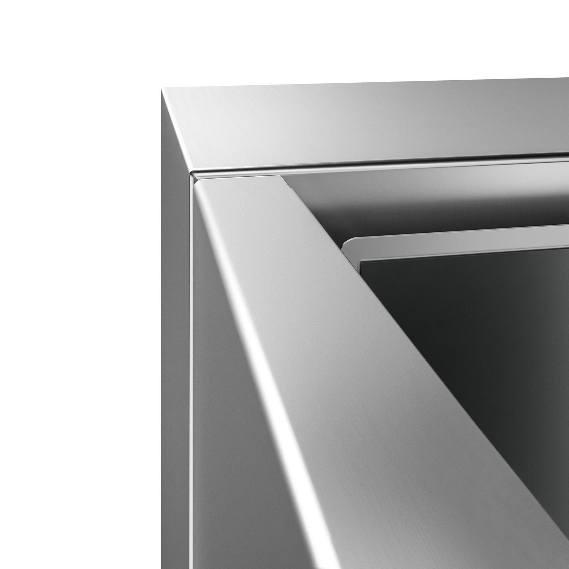  Tủ điện inox 2 lớp, cửa kín 