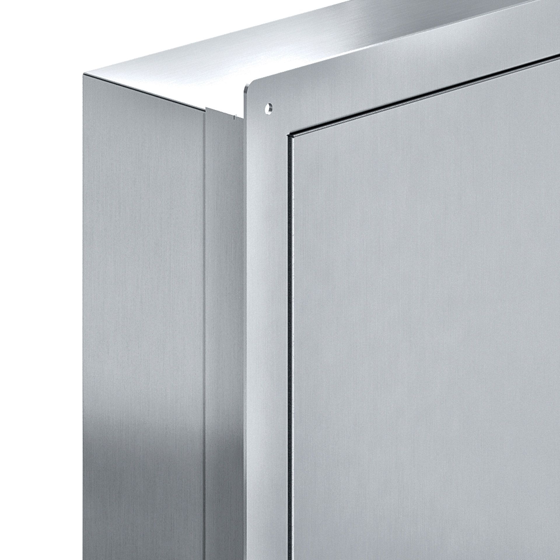  Tủ điện inox 2 lớp, cửa kín 