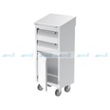  Kệ đứng viết di động 2 ngăn kéo và 1 cửa bản lề 