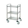 Xe đẩy dụng cụ 3 tầng có tay cầm