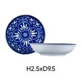  Combo 4 đĩa tiêu gốm sứ ANNE màu ngẫu nhiên H2.5xD9.5 