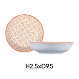  Combo 6 Đĩa tiêu gốm sứ ANNE màu ngẫu nhiên H2.5xD9.5 