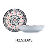  Combo 4 đĩa tiêu gốm sứ ANNE màu ngẫu nhiên H2.5xD9.5 