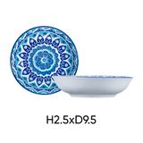  Combo 4 đĩa tiêu gốm sứ ANNE màu ngẫu nhiên H2.5xD9.5 