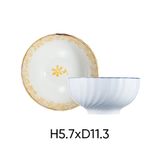  Combo 6 Bát ăn cơm gốm sứ ANNE màu ngẫu nhiên H5.7xD11.3 