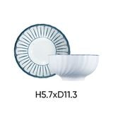  Combo 6 Bát ăn cơm gốm sứ ANNE màu ngẫu nhiên H5.7xD11.3 