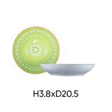  Combo 6 đĩa to gốm sứ ANNE màu ngẫu nhiên H3.8xD20.5 