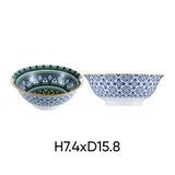  Combo 5 bát canh gốm sứ ANNE màu ngẫu nhiên H3.3xD14.2 