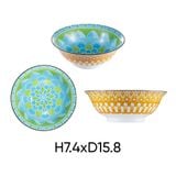  Bát canh gốm sứ ANNE màu ngẫu nhiên H10xD21 