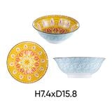  Bát canh gốm sứ ANNE màu ngẫu nhiên H10xD21 
